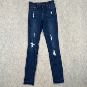 Versace Women's V19-69 Abbigliamento Sportivo SRL Jeans Blue Denim Size 25/1